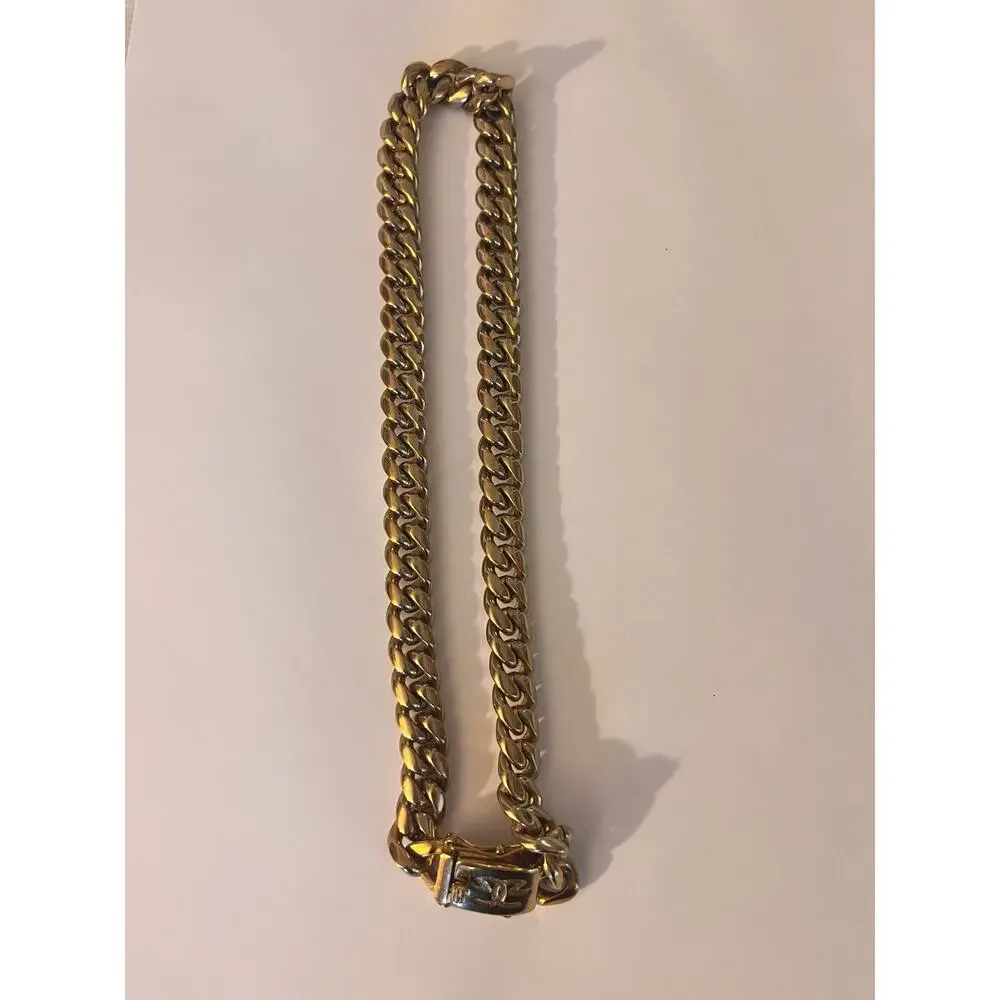 The Gold Gods 18K gold plated Cuban link necklace 18